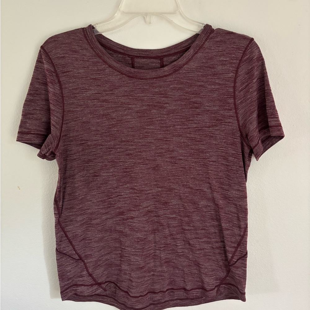 lululemon athletica Heathered Plum Short-Sleeve Tee - Women